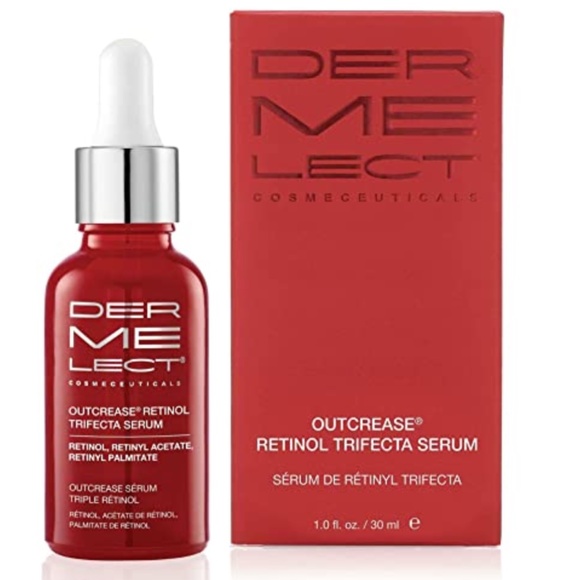 Dermelect Outcrease Retinol Trifecta Serum for Face **Brand New In Box** - Picture 1 of 7